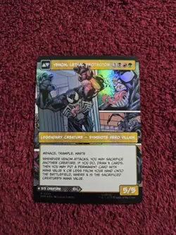 Eddie Brock 0224 Foil Borderless Marvels Spider-Man - Image 2