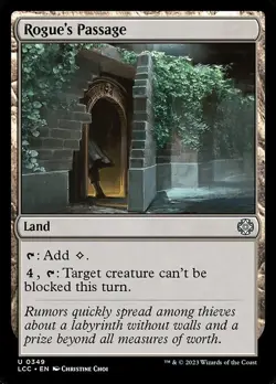 MTG - 4 x Rogue's Passage - Playset 4x x4 - Lost Caverns of Ixalan - Image 2