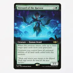 Steward of the Harvest 88 - MTG -Commander: Tarkir: Dragonstorm - (Extended Art) - Image 1
