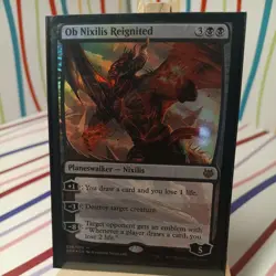 Ob Nixilis Reignited #36 (Foil) (NM) Nissa vs. Ob Nixilis DDR Magic MTG - Image 1