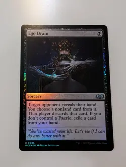 MTG - Ego Drain (Foil) - Wilds of Eldraine NM/M Condition - Image 1