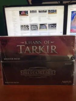 Khans of Tarkir & 2013 Core Set Booster Boxes (English) MTG •FACTORY SEALED• - Image 1