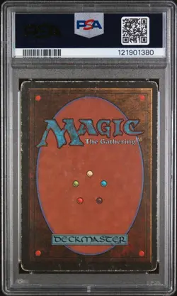 1994 Magic the Gathering Wheel of Fortune Revised PSA 4 - Image 2