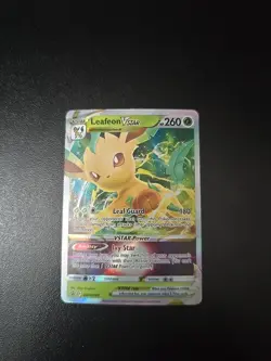 Pokemon Tcg Leafeon VSTAR SWSH195 SWSH: Sword & Shield Promo Cards Holo NM - Image 1