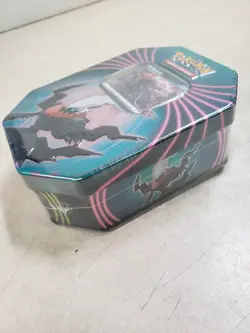 Pokemon TCG 2021 Knockout Tin Darkrai - 3 Booster Packs & Holo Promo New Sealed - Image 3