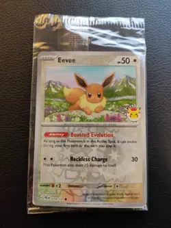 Pokemon TCG - Eevee 074/131 Pokemon Day Stamped Promo Sealed - Image 1