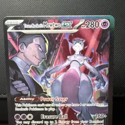 Team Rocket’s Mewtwo ex Destined Rivals Series 231/182 Pokemon TCG - Image 2