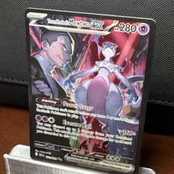 Team Rocket’s Mewtwo ex Destined Rivals Series 231/182 Pokemon TCG - Image 3