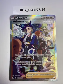 Adaman GG57/GG70 Pokemon TCG Crown Zenith Full Art Ultra Rare Mint/Nm Condition - Image 1