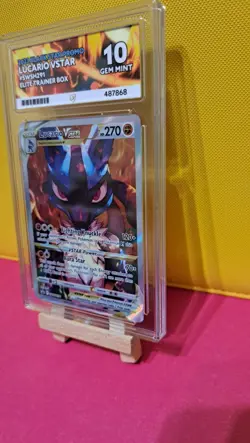 ACE GEM MINT 10 - Lucario VSTAR - SWSH291 - CROWN ZENITH - Pokemon TCG - Image 3