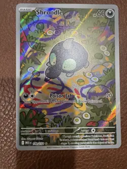 Pokemon TCG Mega Evolutions Shroodle Illustration Rare 149/132 - English NM - Image 1