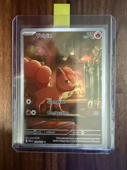 Vulpix Illustration Rare Pokemon Mega Evolution 138/132 Near Mint - Image 1