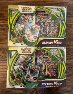 Pokemon TCG Kleavor VSTAR Premium Collection Fusion Strike Brilliant (Lot Of 2)! - Image 1