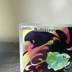 Bulbasaur 133/132 Illustration Rare Pokemon Mega Evolution NM NOT STAMPED - Image 2