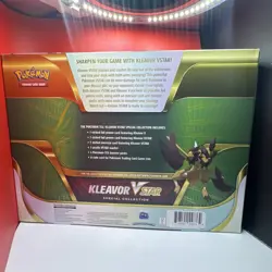 Pokemon Tcg Kleavor Vstar Special Collection Lost Origin Fusion Strike 4 Packs - Image 2