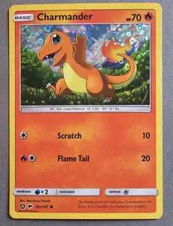 Pokemon Charmander 18a/147 General Mills Holo Promo LP - Image 1