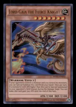Yugioh Lord Gaia the Fierce Knight #MVP1-EN050 The Dark Side LP - Image 1