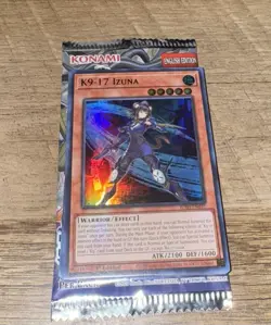 Yu-Gi-Oh Justice Hunters K9-17 Izuna Ultra Rare JUSH-EN031 NM!!! - Image 1