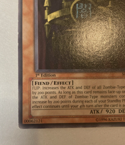 Yu-Gi-Oh! Castle of Dark Illusions MRD-073 1st Edition LP 1996 Metal Raiders - Image 5