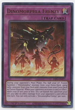 Yu-Gi-Oh! - Dinomorphia Frenzy - DIFO-EN077 - Ultra Rare - 1st Ed - NEW - Image 1