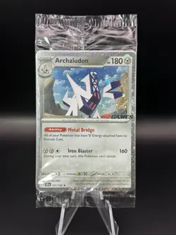 SEALED Archaludon 107/142 EB Games Stamped Promo Pokemon Card - NM - Image 1