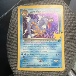 Pokemon TCG Dark Gyarados Holo Rare Card 8/82 25th Anniversary Celebrations - Image 2