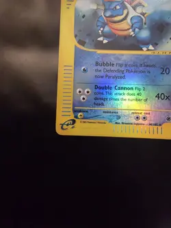 Pokemon TCG Expedition Blastoise Reverse Holo Card 36/165 NM - Image 2