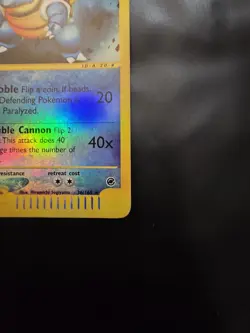 Pokemon TCG Expedition Blastoise Reverse Holo Card 36/165 NM - Image 5