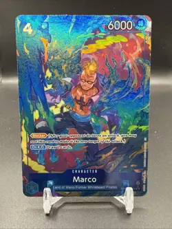Marco PRB02-008 SR Alternate Art One Piece Card Game English NM - Image 1