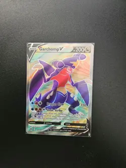Pokemon TCG Astral Radiance Garchomp v Full Art Ultra Rare Holo Card 178/189 - Image 1