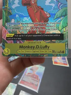 Monkey.D.Luffy (OP07-109) (TR) - Two Legends (OP08) - One Piece Card Game - Image 2