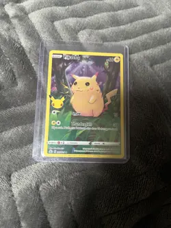 Pokemon TCG Celebrations Pikachu Holo Rare Card 005/025NM/Mint Condition PSA 10 - Image 1