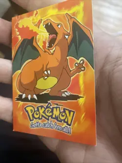 Charizard #06 E6 of 12 Topps 1999 Black Logo Vintage Pokemon Trading Cards - Image 2