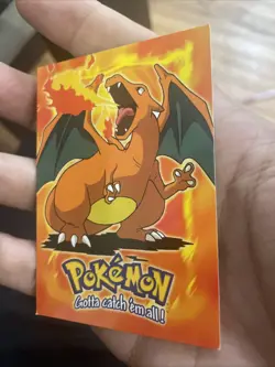 Charizard #06 E6 of 12 Topps 1999 Black Logo Vintage Pokemon Trading Cards - Image 3