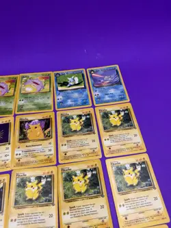 Pokemon 16 Cards Mixed Lot Vintage 1999 2000 Nice Lot Pikachu Cards Rare - Image 4
