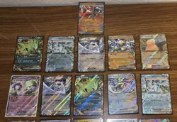 POKEMON TCG Lot Of 21 SCARLET & VIOLET/ MEGA ERA EX Rare Holographic Cards - Image 4