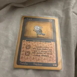 Pokederp Halloween Zombie Turt Holo Squirtle 3/36 Custom Derpy Card - Image 1