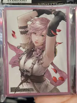 Lightning Claire Farron 100x Final Fantasy XIII Official Card Sleeve For EDH MTG - Image 1