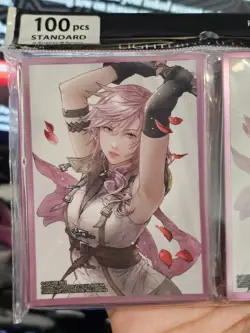 Lightning Claire Farron 100x Final Fantasy XIII Official Card Sleeve For EDH MTG - Image 2
