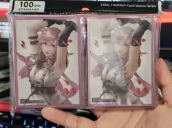 Lightning Claire Farron 100x Final Fantasy XIII Official Card Sleeve For EDH MTG - Image 3
