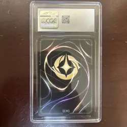 CGC 10 Disney Lorcana Prince Eric Dashing and Brave 187/204 Demo Card - Image 2