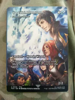 0030 Vana'diel Adventurers Laboratory Maniac SHOWCASE FCA Final Fantasy MTG MINT - Image 1