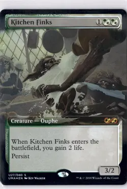 Kitchen Finks LP/NM* FOIL EXTENDED Double Masters ENGLISH U27/040 mtg-UnltdCards - Image 1