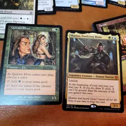 Can You Build Me a Commander Deck. I did and this is Bant ELVES Tribal ELF EDH - Image 1
