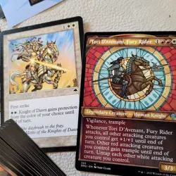 Magic Whole COMMANDER Deck MTG - Jor Kadeen the Prevailer KNIGHTS Equip RedWhite - Image 4