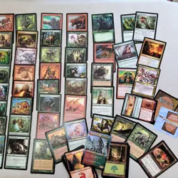 Magic Whole COMMANDER Deck MTG - Radha, Heir to Keld Mana Dorks BEASTS Attacks - Image 2