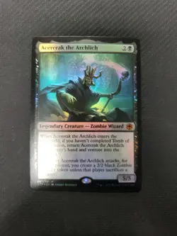 MTG *Acererak The Archlich Foil X1* (LP) Adventures In The Forgotten Realms - Image 1
