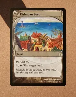 MTG Rishadan Port (Future Sight) x1 LP from Mystery Booster 2 - Image 1