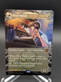 Peter Parker (0208) (Borderless) Marvel's Spider-Man Foil - Image 1