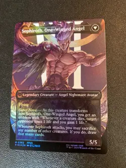 Sephiroth, Fabled SOLDIER (0382) (Borderless) Final Fantasy Foil - Image 2